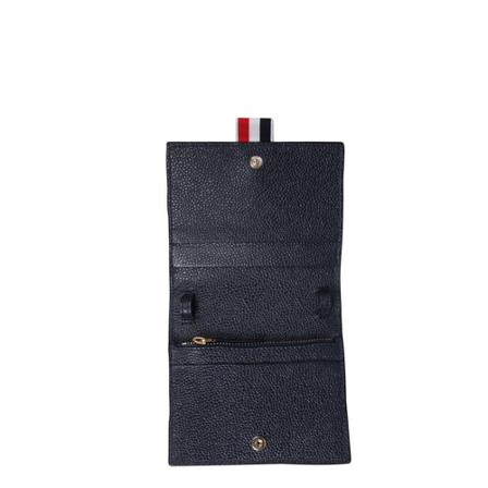 Thom Browne, Cardholder Niebieski, Kobieta, Rozmiar: ONE Size