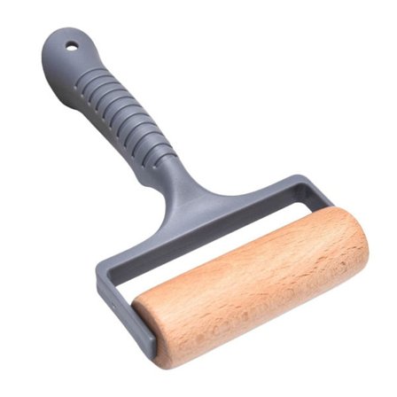 Träkavel Handdegrulle GRÅ - high quality