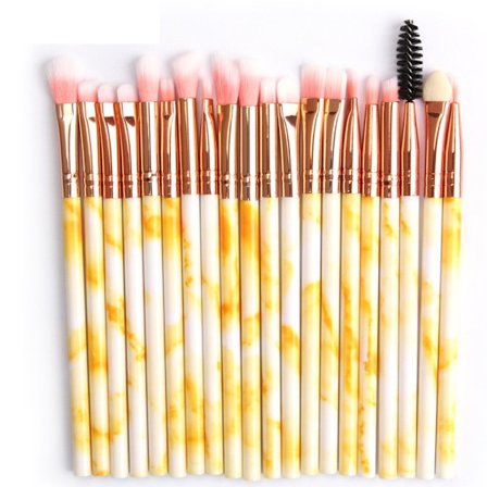 20 st Multifunktionella och Professionella Kosmetiska Borstar