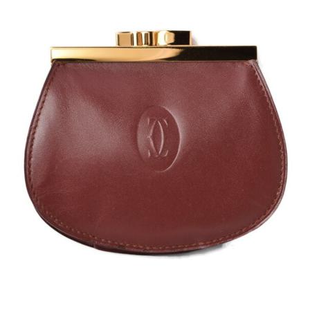 Cartier Vintage, Wallets ; Cardholders Rood, Dames, Maat:ONE Size