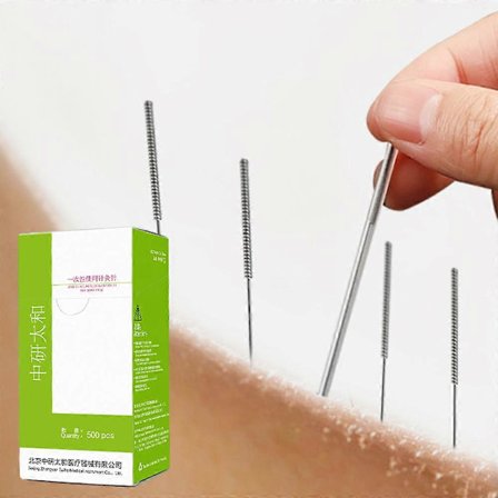 500 stk. sterile engangsakupunkturnåle med 50 stk. indføringsrør (0,20*25 mm), akupunkturnåle, sundhedsprodukt