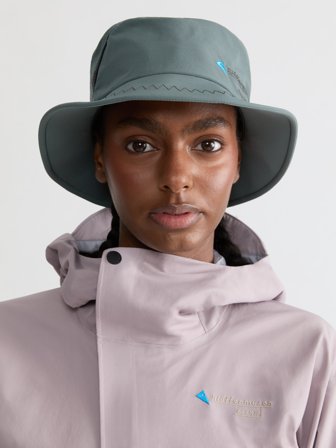Klättermusen Skuld Bucket Hat Unisex - Teal Grey - Unisex - M