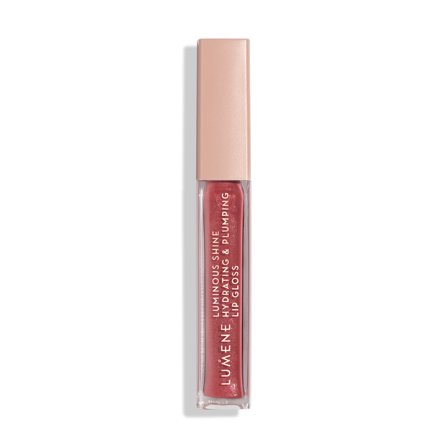 Lumene Luminous Shine Hydrating & Plumping Lip Gloss, 07 Petal Pink, 5 ml