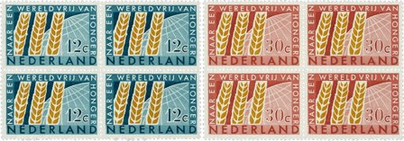 Holland 1963 - NVPH 784-785 - 4-blokke - Postfrisk