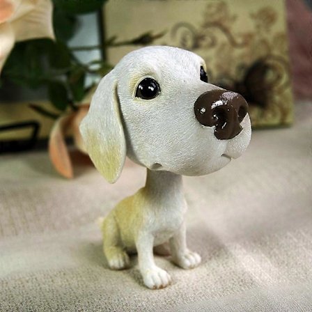 Bobble Head Hunder Vrikkende Hoder Bil Dash Valp Bil Dekorasjon (dachshund) LGL