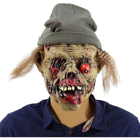 Adutls Creepy Maske Halloween Terror Ghost Devil Maske Full Head Maske Prank Props Party Dekoration