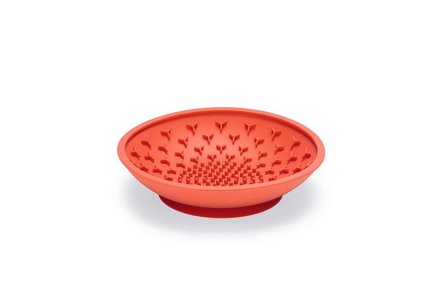 Slikkematte Disk, Rød - 19cm