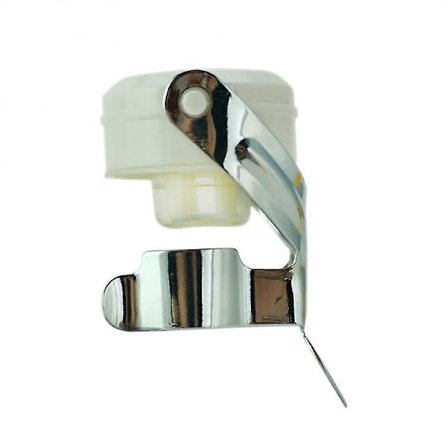 Samppanjan korkki, 2 kpl Ruostumattomasta Teräksestä Valmistettua Samppanjan Pullon Sulkijaa Cava Prosecco Kuohuviinille -yky