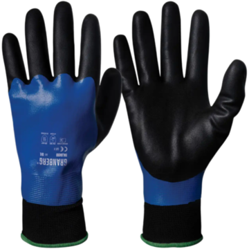 Montagehandskar Granberg 0490 Dubbel nitrilbeläggning