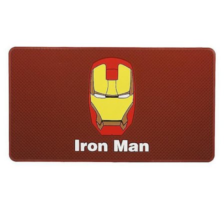 27*15Cm Iron Man 27cm stor størrelse bil anti-skli matte tegneserie
