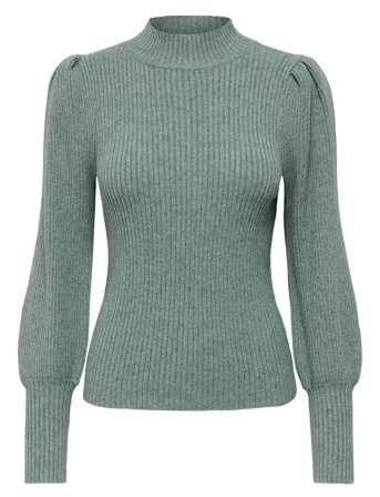ONLY | Onlkatia L/S Highneck Pullover Knt Noos | L