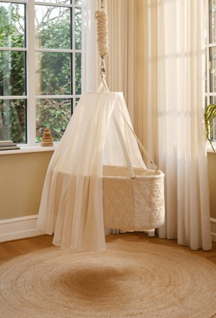 Oval vugge med flat bunn | Moonboon