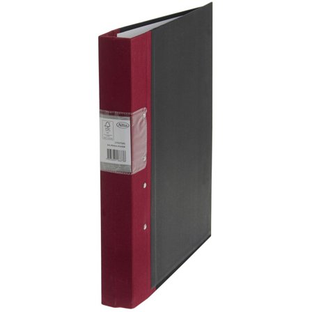 Actual Gaffelpärm 40mm vinröd - Lyreco - Kontorsmaterial - Pärmar och register - Träryggspärmar - A4