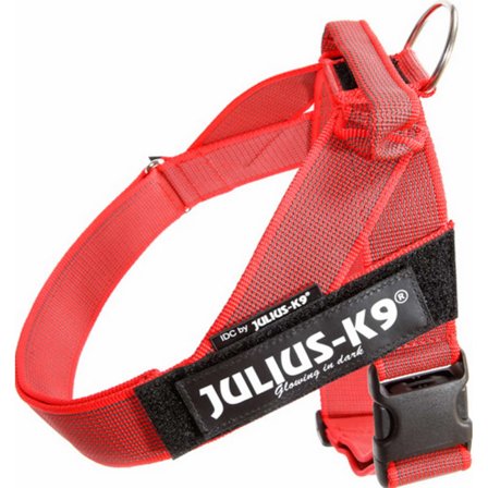 Julius-K9 C&G Idc Harness Size 1-2 Dog Harnesses & Dog Collars Red Size 2 67-94 cm