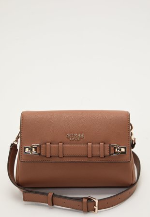 Guess Gregoria Flap Crossbody Cognac Onesize