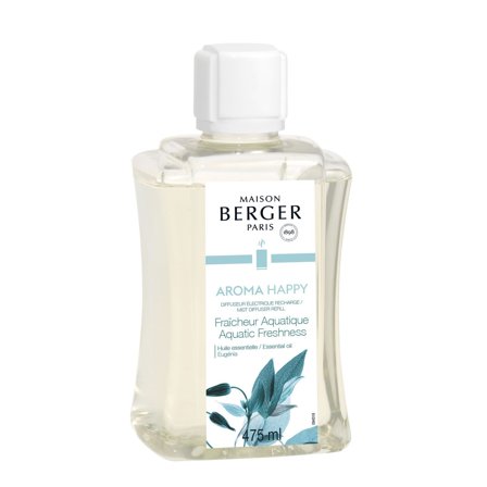 Maison Berger Paris Diffuseur Électrique Ricarica Diffusore Elettrico Aroma Happy 475ml - Profumo per Diffusore