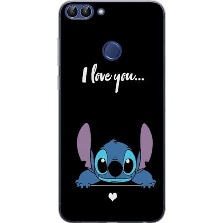 Huawei P smart Gennemsigtig cover Stitch Jeg Elsker Dig