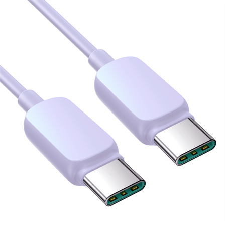 Joyroom Multi-Color Series A14 USB-C / Lightning 20W-kabel 1,2 m - Lilla