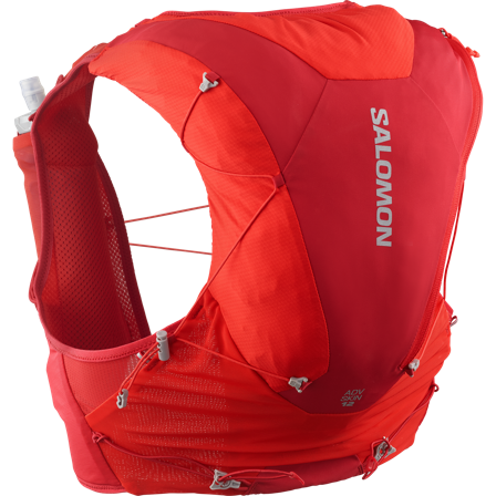 Salomon - sac de running Adv Skin 12 Set - Flame Scarlet / Haute Red - XS