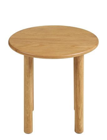 House Nordic Edda - Side Table, Oak, Natural, Ø40X40Cm - 40X40X40CM