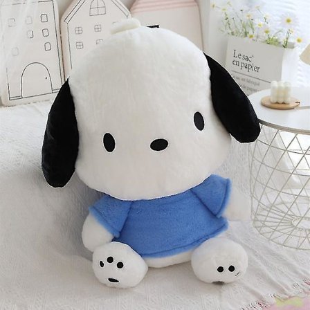Kawaii Sanrio Pochacco Plyslegetøj Anime Sød Kreativ Dekorativ Dukkepude Børn Julefødselsdagsgave -65cm
