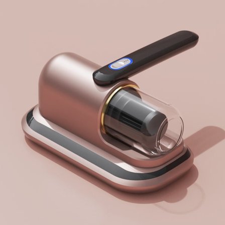 Mini Anti-Midd Støvsuger - UV Madrass Støvsuger (Gull)