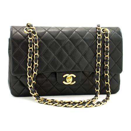 Chanel Vintage, Pre-owned Shoulder Bag Zwart, Dames, Maat:ONE Size,leer