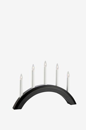 Markslöjd - AVENTO sähkökynttelikkö 5 L - Musta - Sähkökyntteliköt - - Homeroom