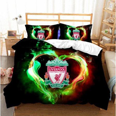 Digitaltrykt sengetøjssæt med flere temaer (3 dele): Bringer "multiverset" ind i soveværelset. Dynebetræk: 240*220 cm; Pudebetræk: 50*75 cm * 2 stk.