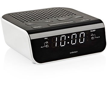 Andersson WEC 1.3 - Kompakt och smidig klockradio