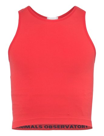 THE ANIMALS OBSERVATORY | Hyena Kid Tank Top Red | 45636