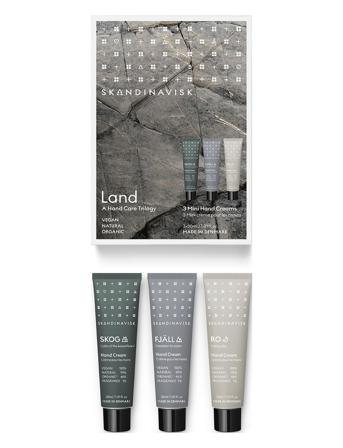 Land Mini Hand Cream Giftset 30Ml X 3 Beauty MEN Skin Care Body Hand Cream Nude Skandinavisk