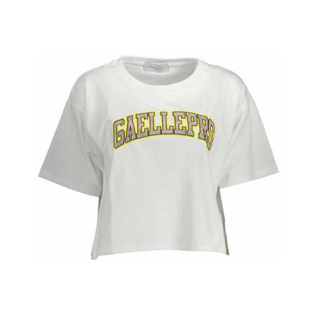Gaëlle Paris, T-Shirts Biały, Kobieta, Rozmiar: M