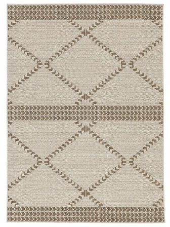 Indoor/Outdoor Rug Washable Kairo - Beige/Brown 160X230