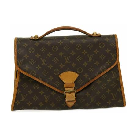 Louis Vuitton Vintage, Pre-owned Beverly Bag Bruin, Dames, Maat:ONE Size,Canvas