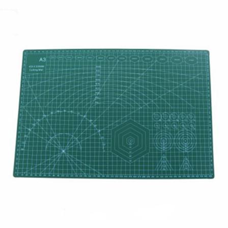 Art Dubbelsidig Pvc-skärmatta Grön A3