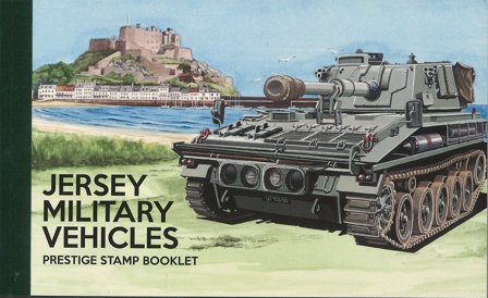 Jersey - Militære køretøjer - Postfrisk prestigehæfte