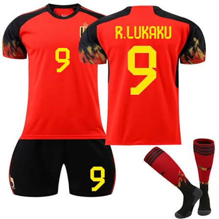 Lapsi / Aikuinen 22 23 Belgia Home Jersey set