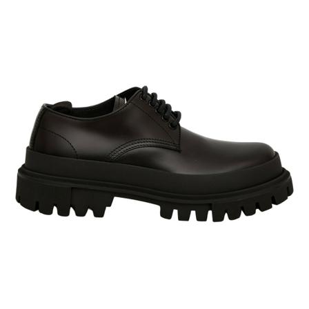 Dolce & Gabbana, Men; Shoes Laced Cs 2057 Ad 410 Czarny, Mężczyzna, Rozmiar: 44 EU