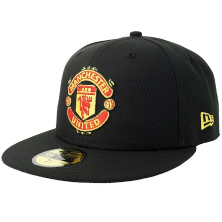 New Era - Negro fitted Gorra - Hatstore Exclusive x Manchester United 59FIFTY Black Fitted @ Hatstore