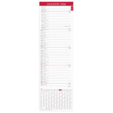 Stor bordkalender 2026