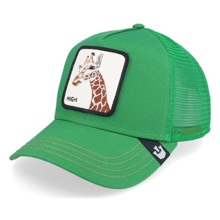 Goorin Bros. - Grønn trucker Caps - The Giraffe Core Green Trucker @ Hatstore