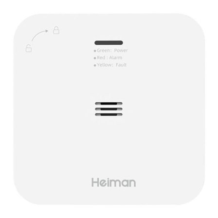 Heiman WS-720ES Tuya WiFi Smart kuliltedetektor