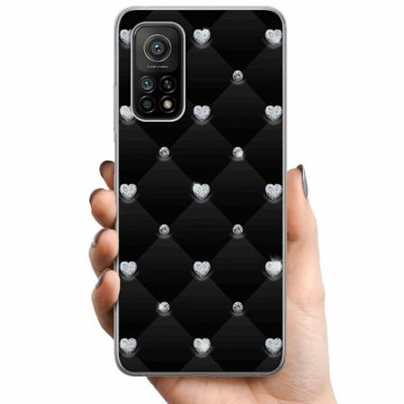Xiaomi Mi 10t 5g Tpu Mobilskal Diamant Hjärta