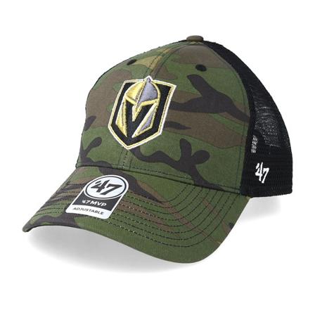 Vegas Golden Knights 47 Brand Trucker Lippis Camo | NHL @ Hatstore | Lippis Vegas Golden Knights Vegas Golden Knights 47 Mvp Mesh Camo/Black Trucker 