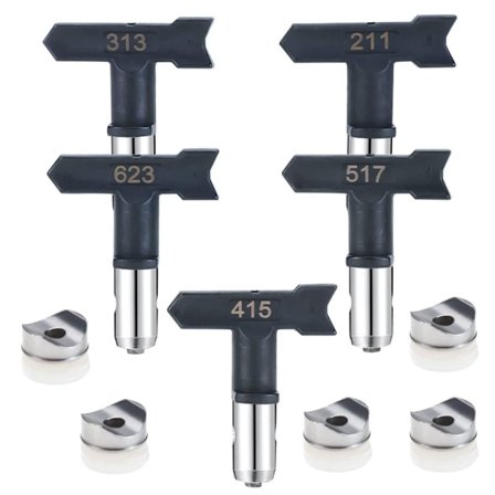 Malingssprøytedysespisser Reversible Airless