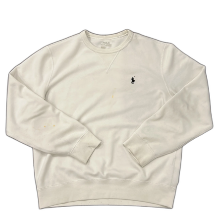 Vit sweatshirt från Polo Ralph Lauren