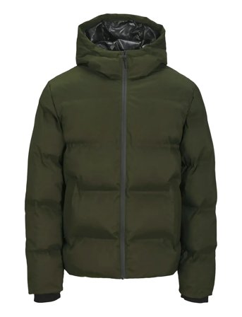 Jjkaito Puffer Jacket Ln Jnr Green Jack & J S