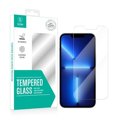 SiGN Tempered Glass Screen Protector for iPhone 13 Pro Max