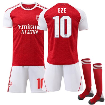 2526 Arsenal UEFA Champions League Fotballdrakt Nr. 10 EZE